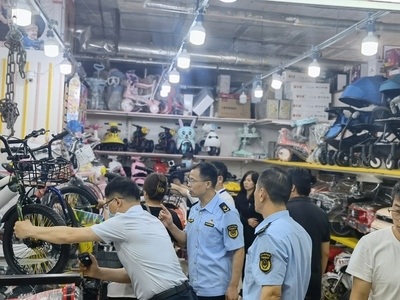 济南市开展童车产品质量安全监督检查